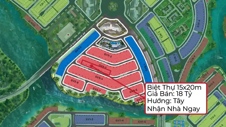 BIỆT THỰ 15X20M GRANDVILLAS - 1 BIỆT THỰ 15X20M GRANDVILLAS - 1