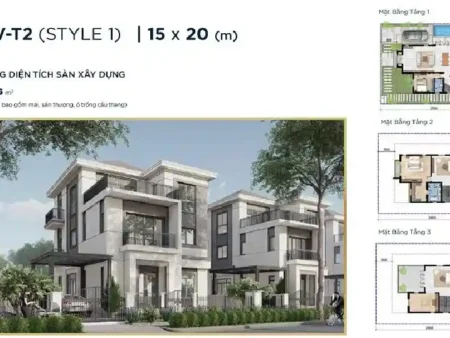 BIỆT THỰ 15X20M GRANDVILLAS