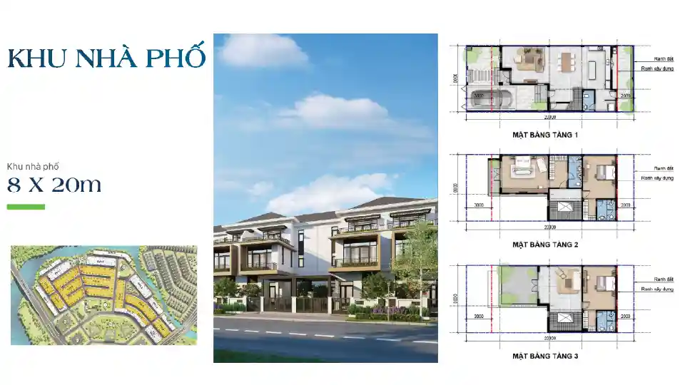NHÀ PHỐ 8X20M THE SUITE